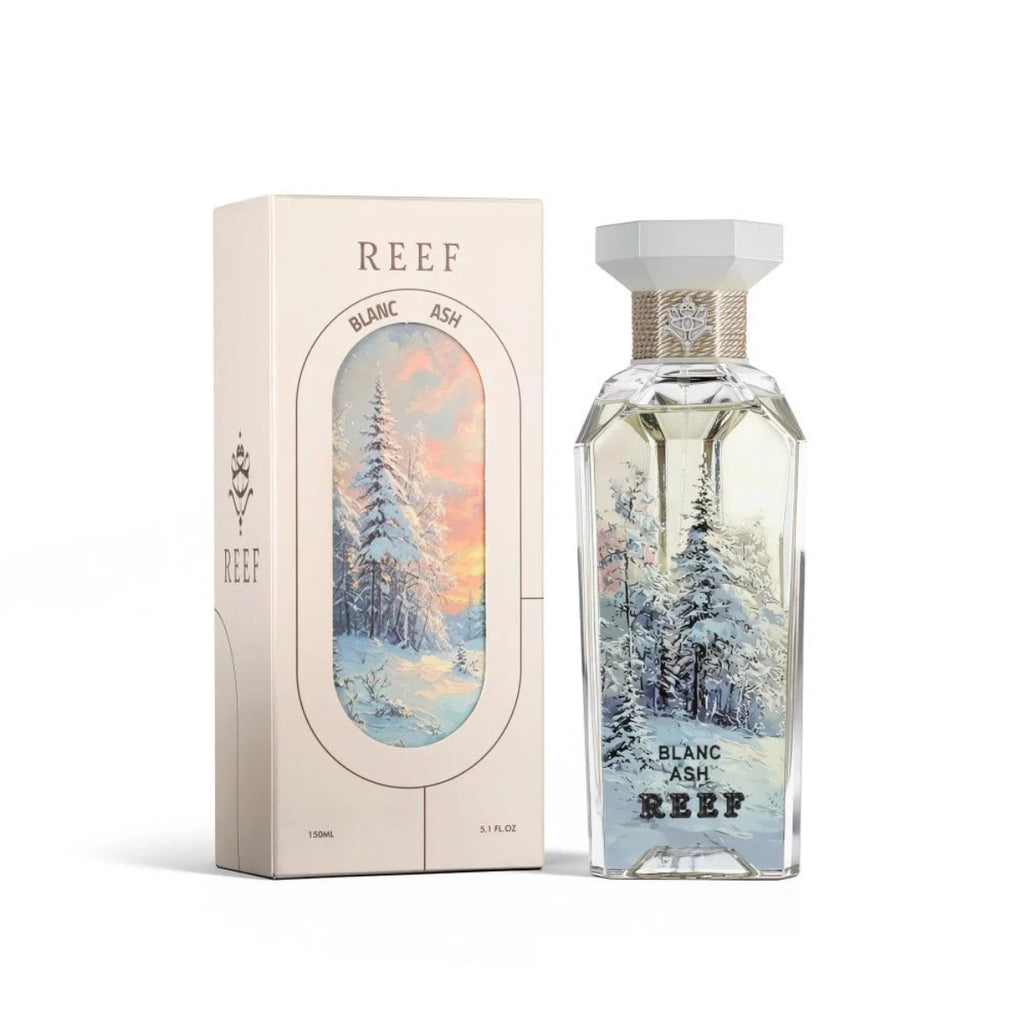 Reef Blanc Ash – saffraan vanille amber unisexparfum 150ml