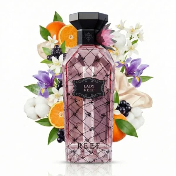 Lady Reef – zwarte bes witte muskus feminine parfum