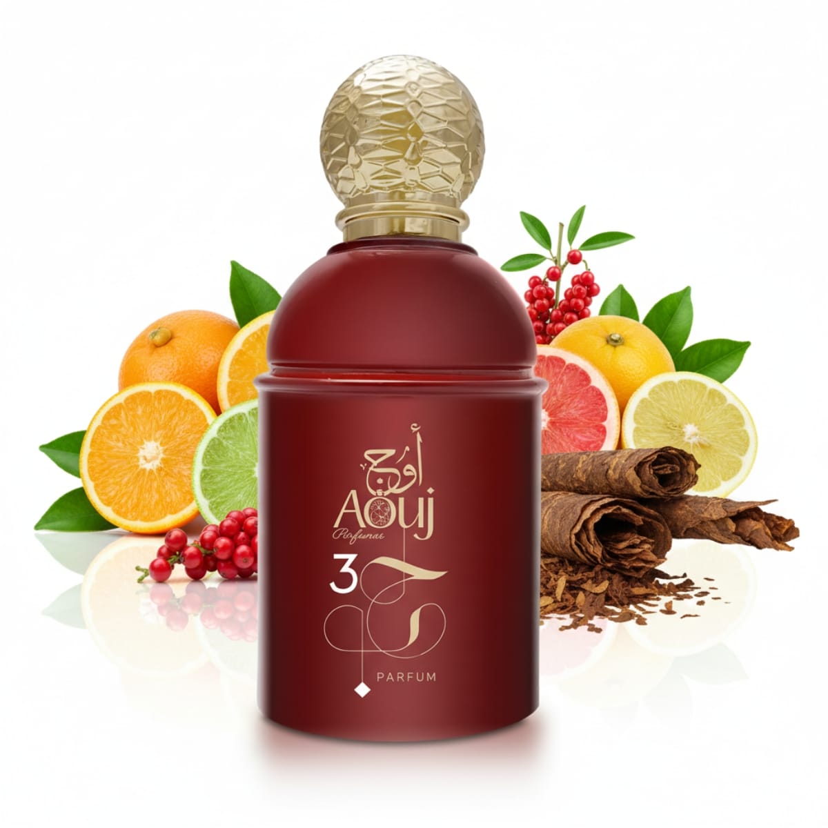 AOUJ Love 3 – citrus zoete peper tabak unisexparfum