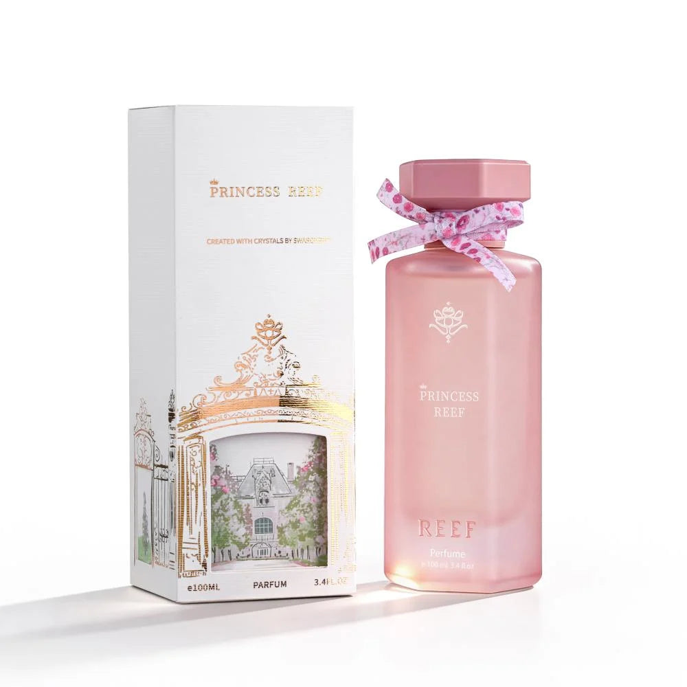 Princess Reef – Bergamot Mandarijn Damask Roos Amber Vanille Leer damesparfum