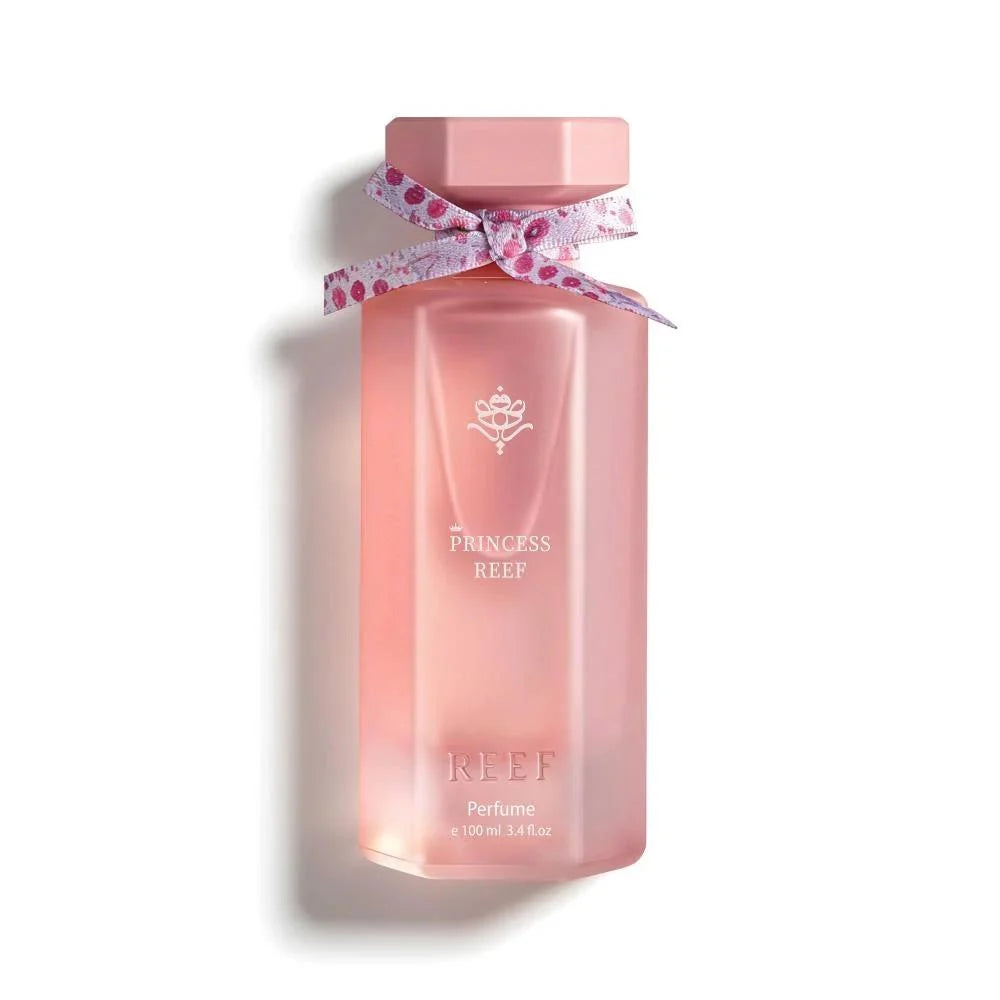 Princess Reef – Bergamot Mandarijn Damask Roos Amber Vanille Leer damesparfum
