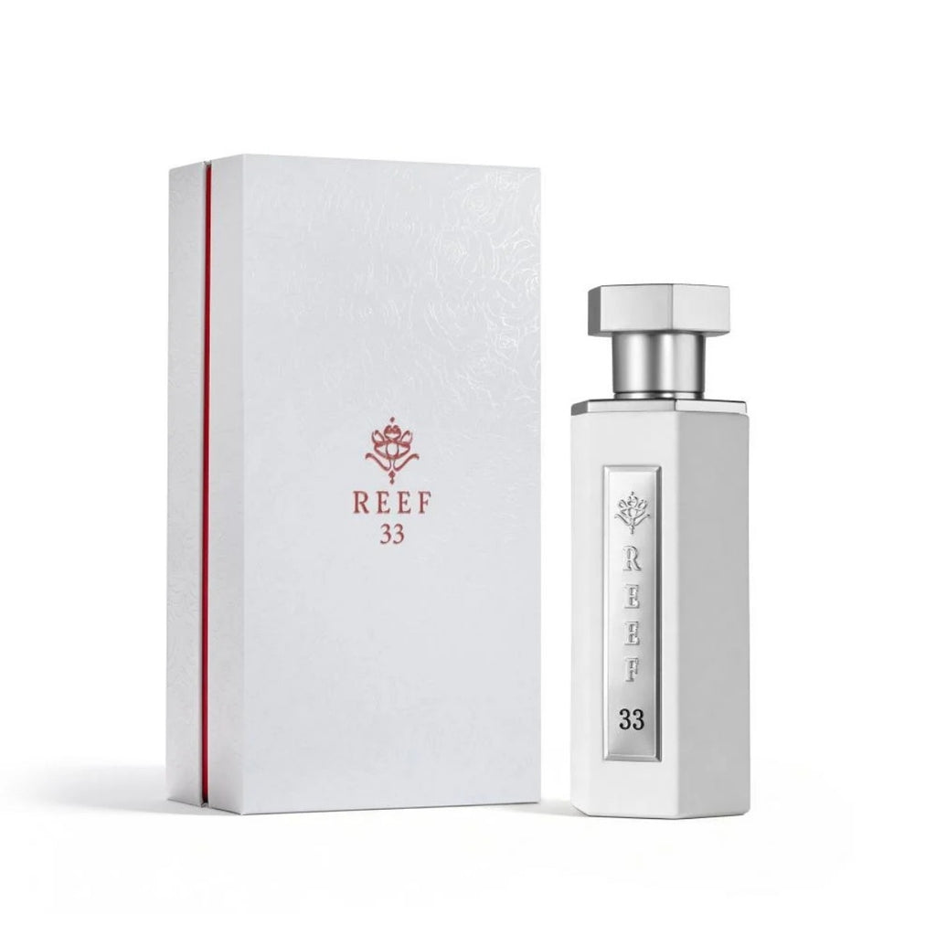 Reef 33 White – rode bessen saffraan oud unisexparfum
