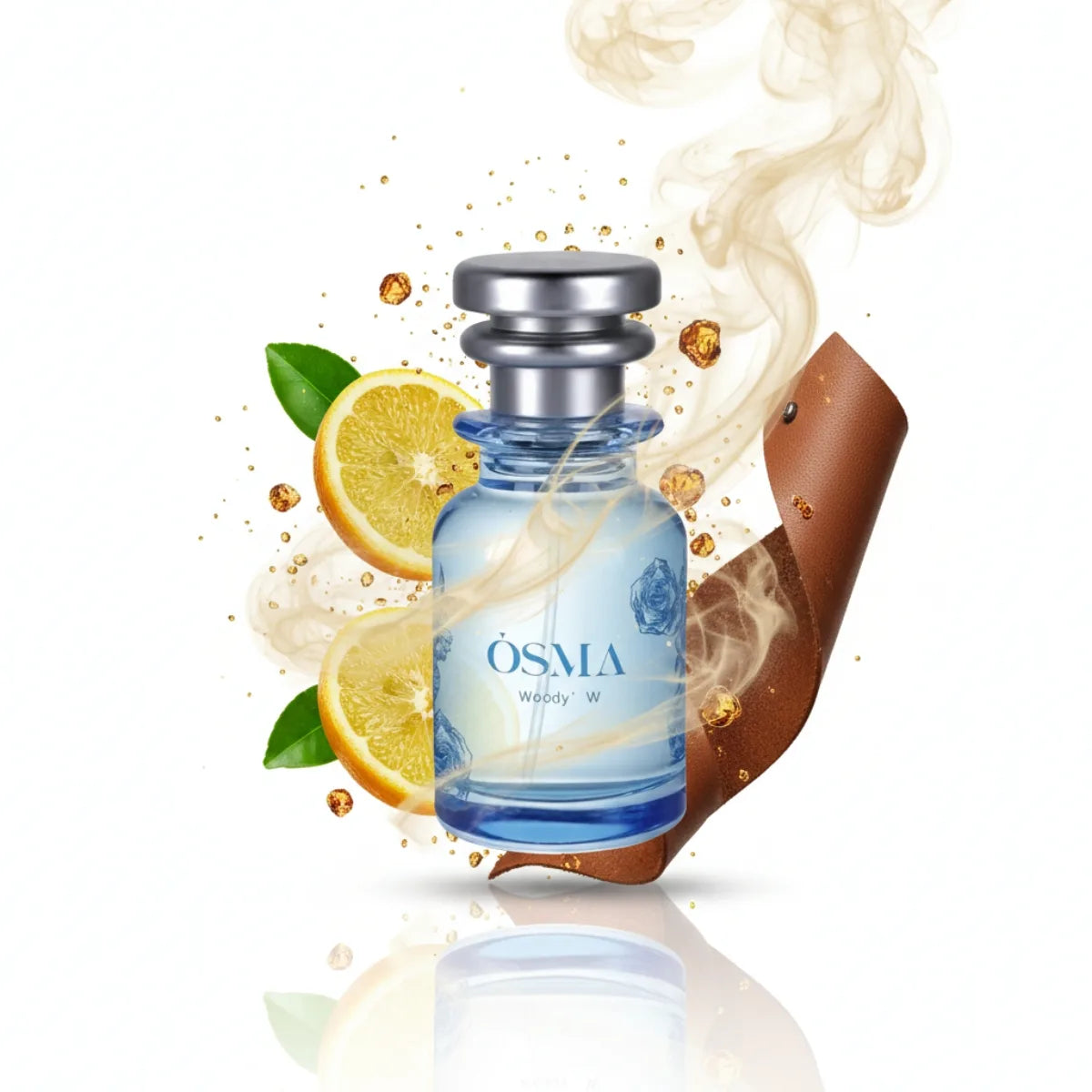 OSMA Woody W – bergamot maltol leer unisexparfum